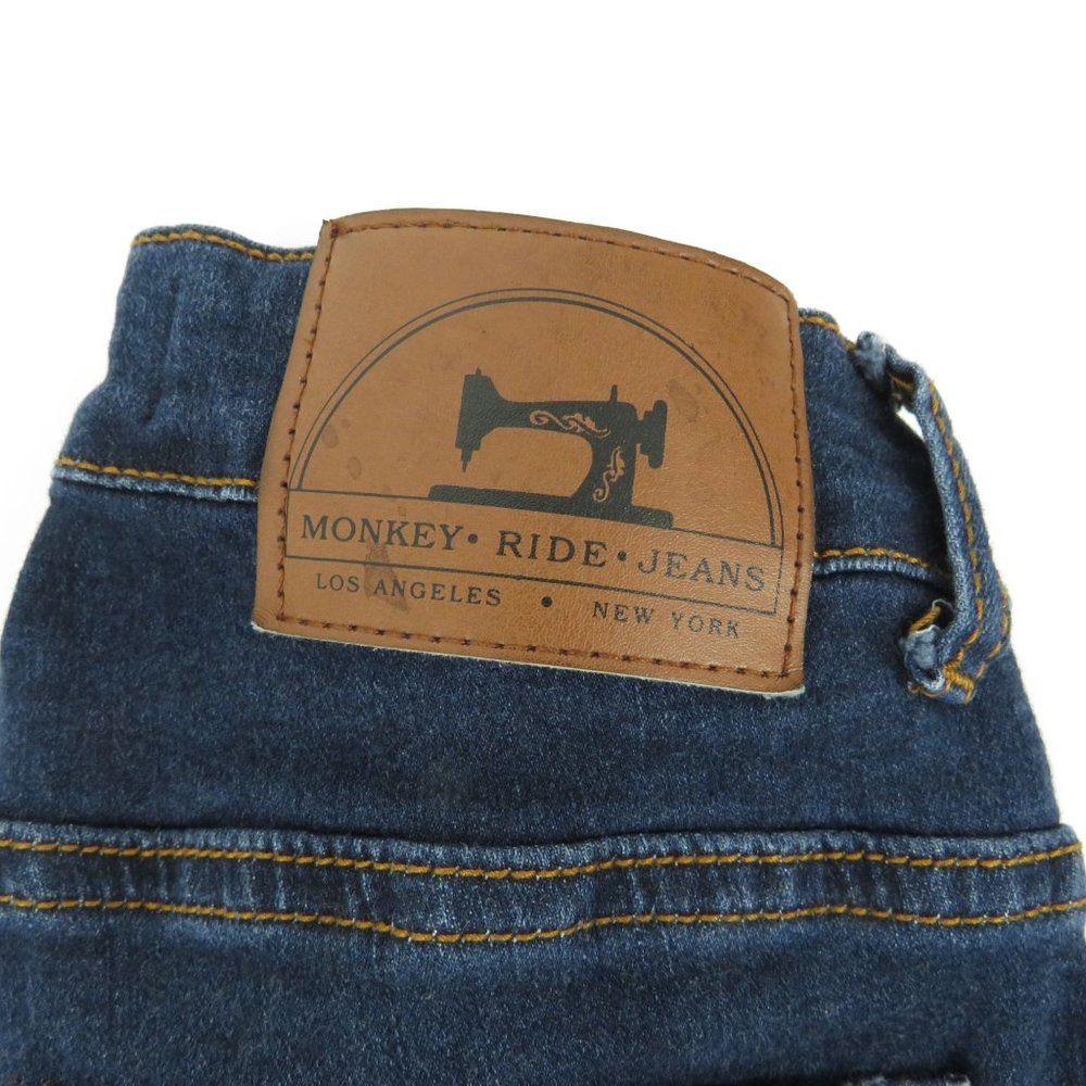 Monkey Ride Jeans Women's Blue 3/26 Stretch - Picture 3 of 6